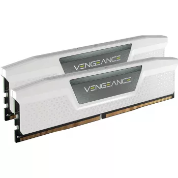 CORSAIR VENGEANCE 32GB (2x16GB) DDR5 5200MHz CL40 atmiņas komplekts - Balts