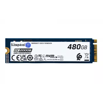 Kingston Technology 480G DC2000B PCIe 4.0 M.2 2280 Enterprise SSD