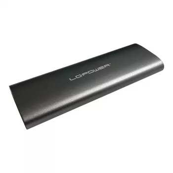 LC-Power LC-M2-C-MULTI-2 ārējais M.2 SSD korpuss (NVMe un SATA, USB 3.2 Gen 2x1, alumīnijs)