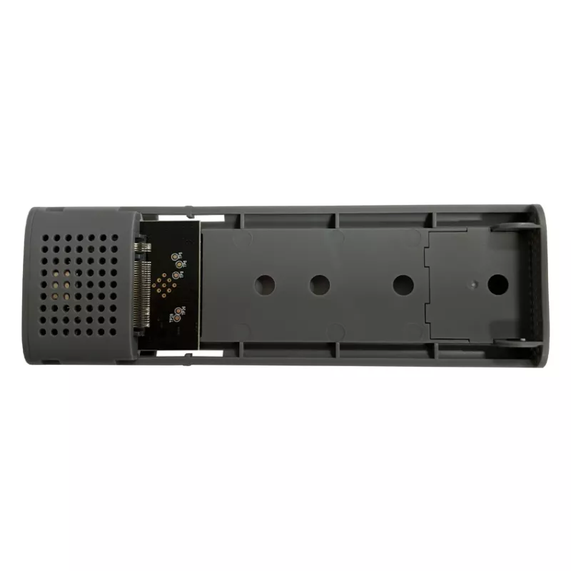 LC-Power LC-M2-C-MULTI-2 ārējais M.2 SSD korpuss (NVMe un SATA, USB 3.2 Gen 2x1, alumīnijs)