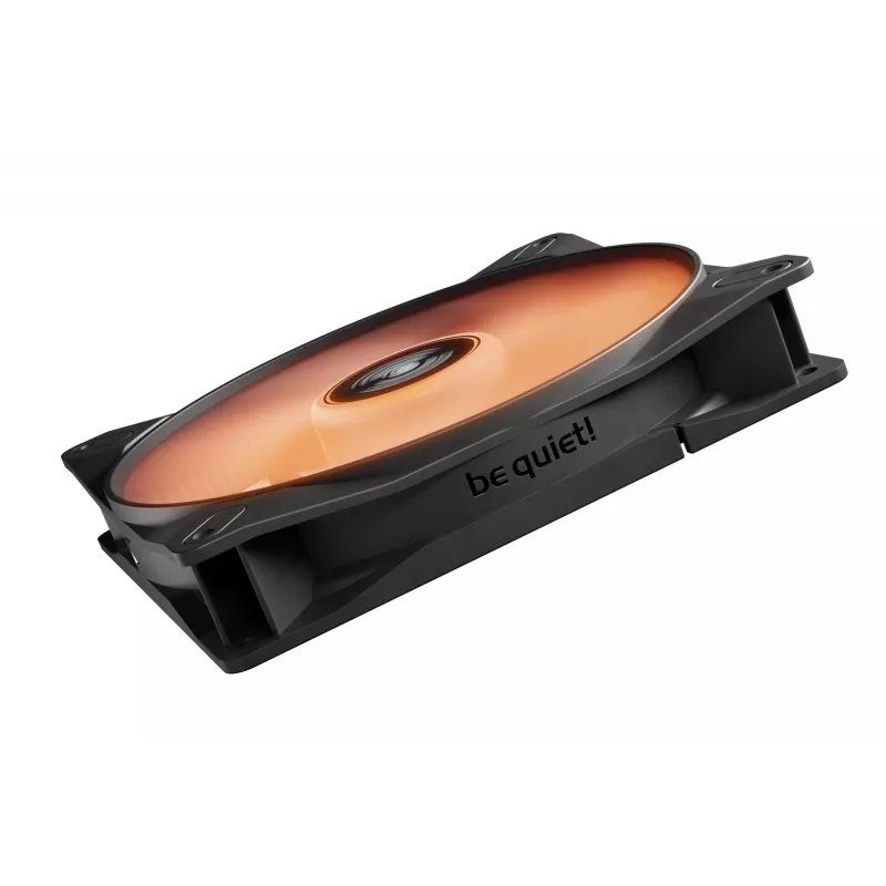 be quiet! LIGHT WINGS LX 140mm PWM 3-Pack Melns - Datora ventilators 14 cm 3 gab.