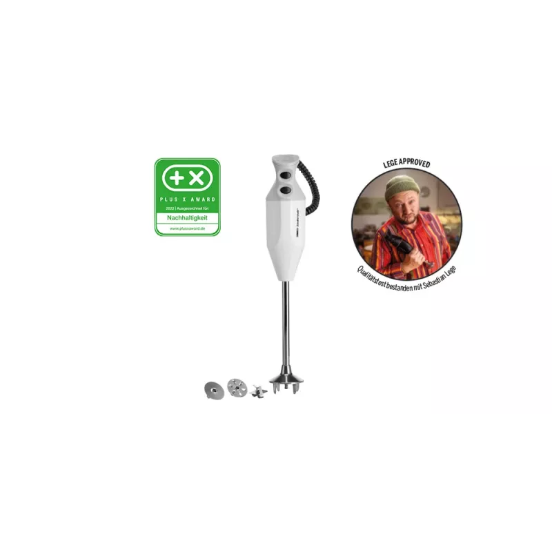 ESGE P 200 Profi iegremdējamais blenderis, 200 W, pelēks/nerūsējošs tērauds/balts
