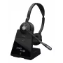Jabra Engage 75 SE - Stereo, EMEA Low Power, Bezvadu, 40 - 16000 Hz, Birojs/Zvanu centrs, 90 g, Austiņas, Melna