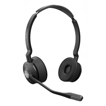 Jabra Engage 75 SE - Stereo, EMEA Low Power, Bezvadu, 40 - 16000 Hz, Birojs/Zvanu centrs, 90 g, Austiņas, Melna