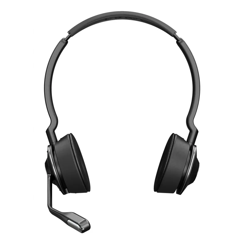 Jabra Engage 75 SE - Stereo, EMEA Low Power, Bezvadu, 40 - 16000 Hz, Birojs/Zvanu centrs, 90 g, Austiņas, Melna