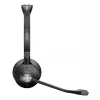Jabra Engage 75 SE - Stereo, EMEA Low Power, Bezvadu, 40 - 16000 Hz, Birojs/Zvanu centrs, 90 g, Austiņas, Melna