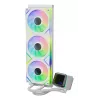 XPG LEVANTE II 360 White, All-in-one šķidruma dzesētājs, 12 cm, Balts