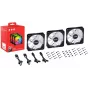 XPG VENTO 120 ARGB PWM (3 iepakojumā) Melns, Ventilators, 12 cm, 300 RPM, 1650 RPM, Melns