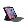 LOGITECH Slim Folio iPad 7. paaudzei Graphite Qwertz Deutsch