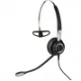 Jabra BIZ 2400 II Mono IP, 3-in-1, vadu, biroja/zvanu centra austiņas, 54 g, melna, sudraba