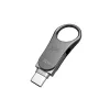 SILICON POWER Mobile C80 - 32GB Dual USB zibatmiņa - Type-C / Type-A - Pelēka