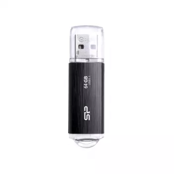 SILICON POWER USB zibatmiņa - 64GB Silicon Power USB 3.2 B02 Melna