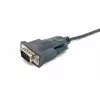 Equip USB-A uz Serial (DB9) kabelis, vīriešu/vīriešu 1.5m, melns