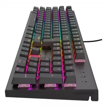 GENESIS NKG-2179 tastatūra Gaming USB QWERTZ Melna