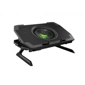 GENESIS Oxid 850 dzesēšanas paliktnis klēpjdatoram 43.9 cm (17.3 inch) 2500 RPM Melns