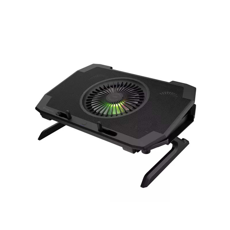 GENESIS Oxid 850 dzesēšanas paliktnis klēpjdatoram 43.9 cm (17.3 inch) 2500 RPM Melns