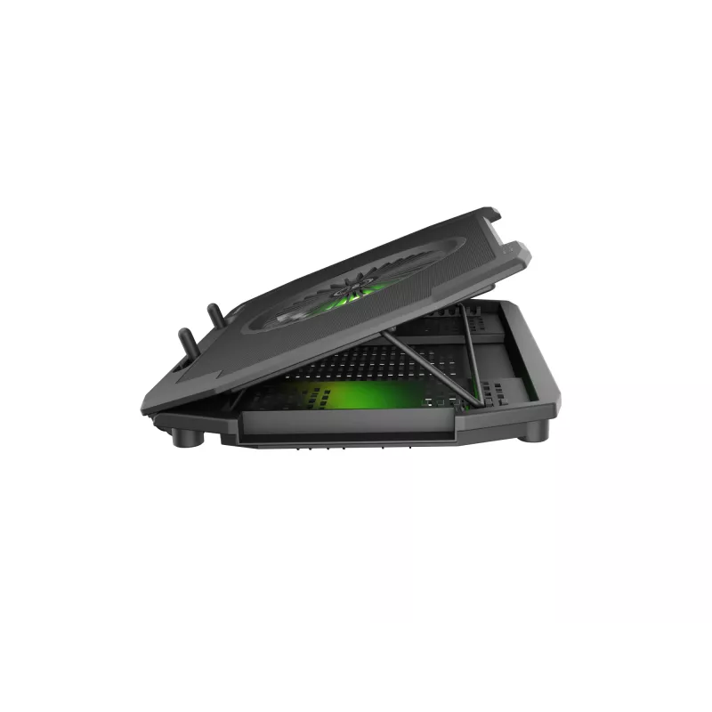GENESIS Oxid 850 dzesēšanas paliktnis klēpjdatoram 43.9 cm (17.3 inch) 2500 RPM Melns