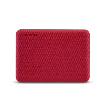 Toshiba Canvio Advanced 1TB ārējais cietais disks, USB 3.2 Gen 1, 2.5 collu, sarkans