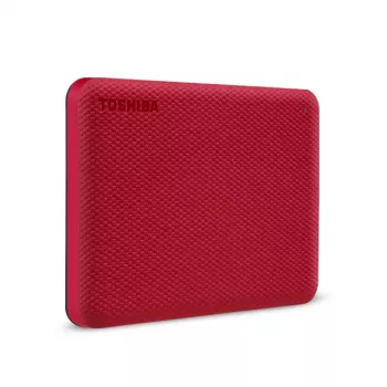 Toshiba Canvio Advanced 1TB ārējais cietais disks, USB 3.2 Gen 1, 2.5 collu, sarkans