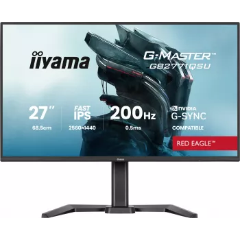 Iiyama G-MASTER GB2771QSU-B1 27 collu WQHD spēļu monitors