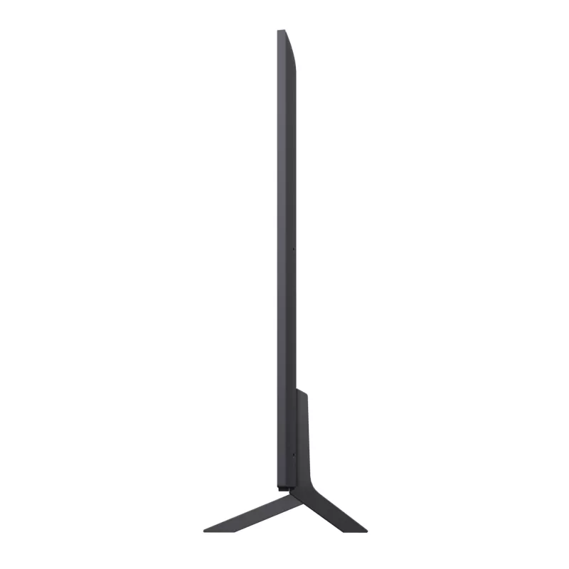 LG QNED AI 55QNED80A6A 139,7 cm (55 collu) 4K Ultra HD viedtelevizors, Wi-Fi, melns