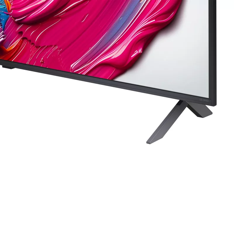 LG QNED AI 55QNED80A6A 139,7 cm (55 collu) 4K Ultra HD viedtelevizors, Wi-Fi, melns