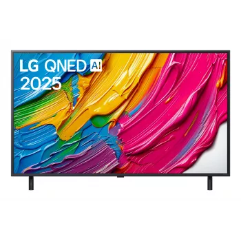 LG QNED AI 50QNED80A6A 127 cm (50 collu) 4K Ultra HD viedtelevizors Wi-Fi Melns