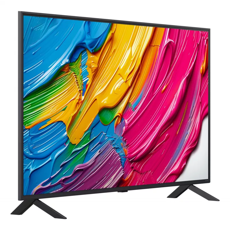 LG QNED AI 50QNED80A6A 127 cm (50 collu) 4K Ultra HD viedtelevizors Wi-Fi Melns