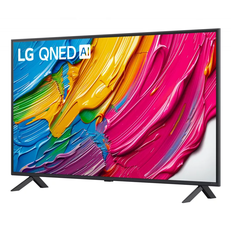 LG QNED AI 50QNED80A6A 127 cm (50 collu) 4K Ultra HD viedtelevizors Wi-Fi Melns