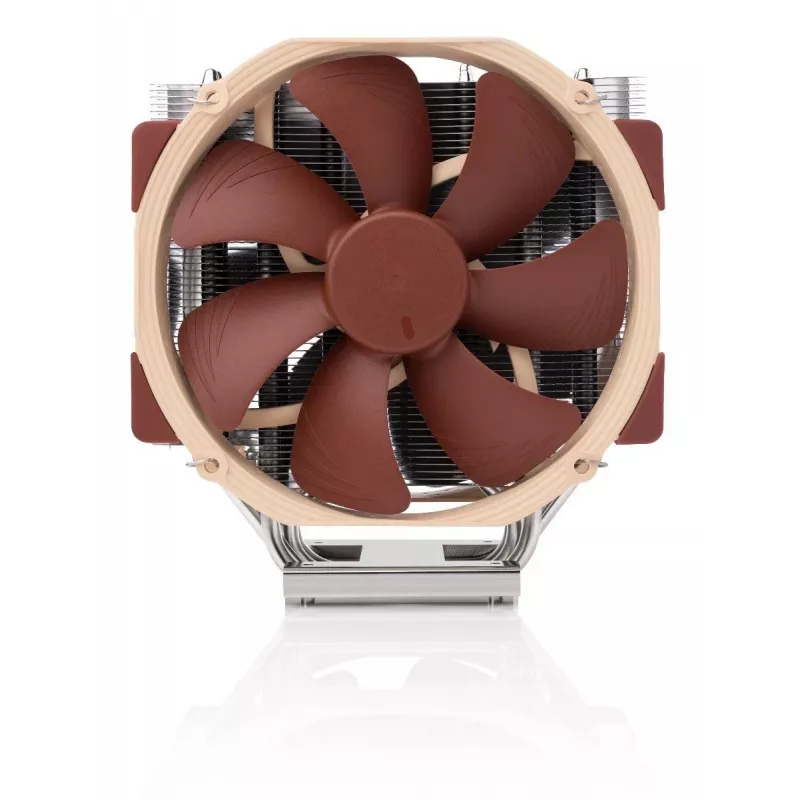 Noctua NH-U14S TR5-SP6 procesora gaisa dzesētājs AMD Threadripper 7000 (sTR5) un SP6, 140 mm, gaiši brūns