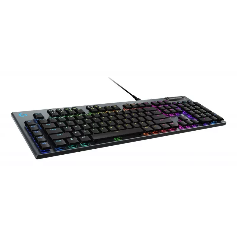 Logitech G915 X USB-A vadu zema profila spēļu tastatūra taustes melna Qwertz Deutsch