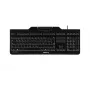 CHERRY KC 1000 SC vadu viedkaršu tastatūra, melna, USB (QWERTY — UK)