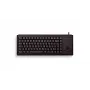 CHERRY G84-4400 Tastatūra ar trackball, vadu, PS/2, melna, QWERTY (UK)