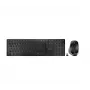 CHERRY DW 9500 SLIM bezvadu klaviatūra un pele, RF + Bluetooth, QWERTY angļu, melna, pelēka
