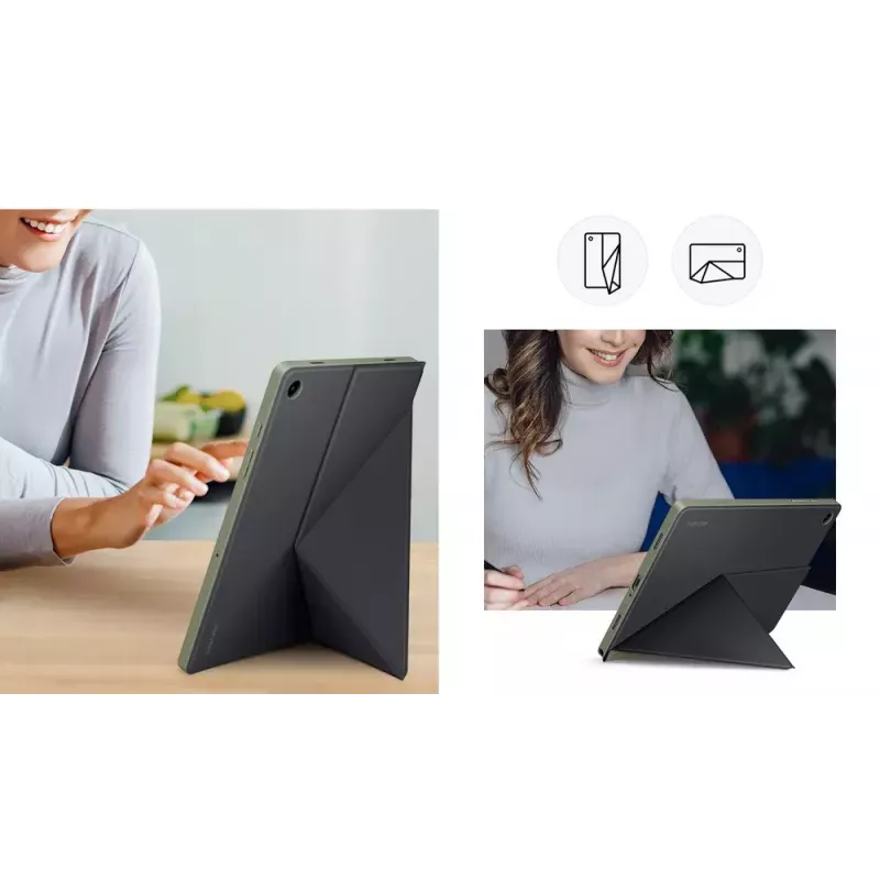 Folio Maciņš Samsung EF-BX210TWEGWW Galaxy Tab A9+ 11 collu Baltā krāsā