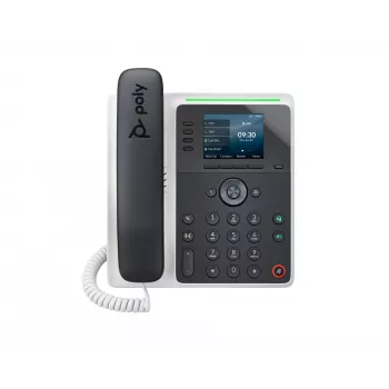 HP Poly Edge E220 IP telefons ar PoE atbalstu, IPS, 320 x 240 pikseļi, 4:3