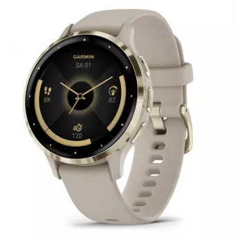 GARMIN Venu 3S 010-02785-02 viedpulkstenis 41mm ar siksniņu - franču valoda - pelēks