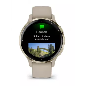 GARMIN Venu 3S 010-02785-02 viedpulkstenis 41mm ar siksniņu - franču valoda - pelēks
