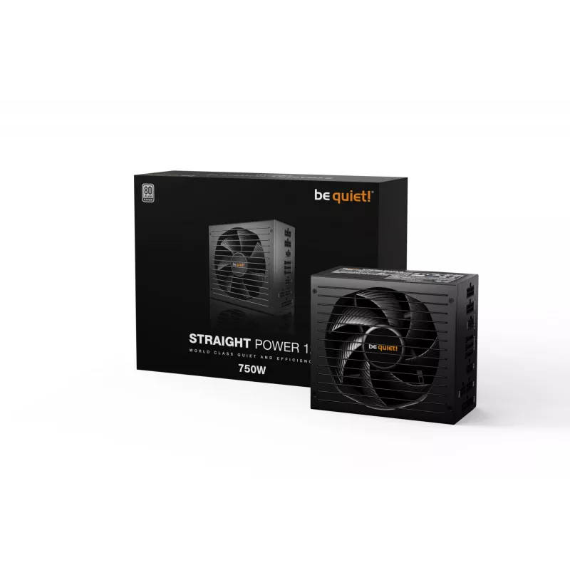 be quiet Straight Power 12 barošanas bloks 750 W 20+4 pin ATX ATX Melns