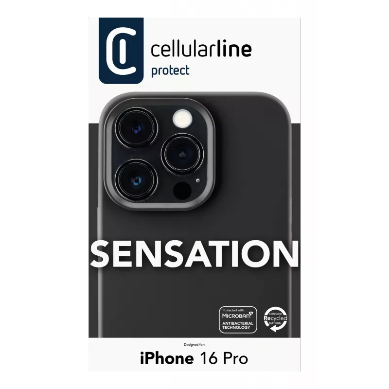 Cellularline Sensation - iPhone 16 Pro mīksta silikona maciņš