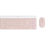 LOGITECH Bezvadu tastatūras un peles komplekts MK470 Rose QWERTY US/Int'l