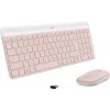 LOGITECH Bezvadu tastatūras un peles komplekts MK470 Rose QWERTY US/Int'l