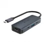 Targus HyperDrive Next 4 Portu USB-C Hubs, Zils
