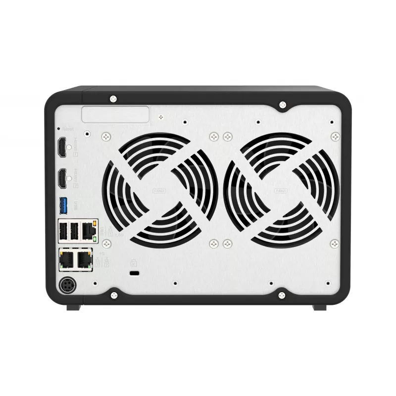 QNAP TS-AI642-8G NAS/server glabāšana Tornis ARM Cortex-A76 8 GB Melns
