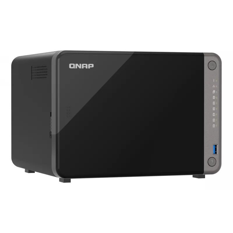 QNAP TS-AI642-8G NAS/server glabāšana Tornis ARM Cortex-A76 8 GB Melns