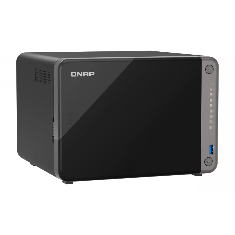 QNAP TS-AI642-8G NAS/server glabāšana Tornis ARM Cortex-A76 8 GB Melns