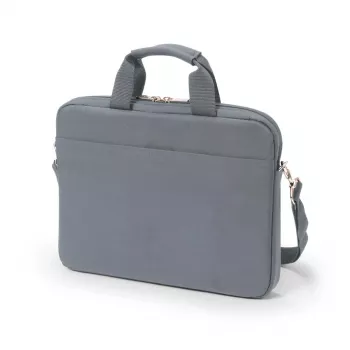 DICOTA Eco Slim Case Base - 11-12.5 collu piezīmjdatora maciņš - Pelēks / 300d Rpet Poliesters