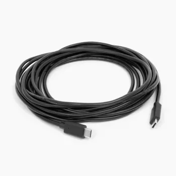 Owl Labs USB-C vīriešu–USB-C vīriešu kabelis Meeting Owl 3 (4,87 m) Melns