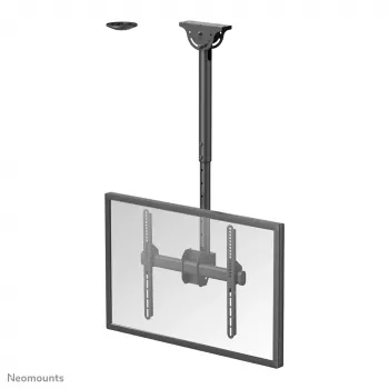 Griestu stiprinājums Neomounts NM-C440BLACK monitora/TV 32-60 collām - augstums 56-91 cm