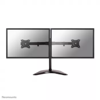 Neomounts NM-D335DBLACK Monitora statīvs 10-27 collām, Skava/Brīvstāvošs/Caurums, 8 kg, 25.4 cm (10 inch), 68.6 cm (27 inch), 100 x 100 mm, Melns